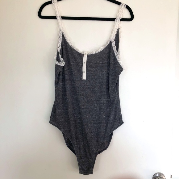 Sold Victoria's Secret Ribbed Sleep Bodysuit-NWOT- - Picture 3 of 5
